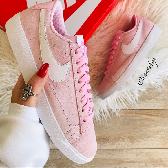 Nike Shoes - NWT Nike blazer suede pink
